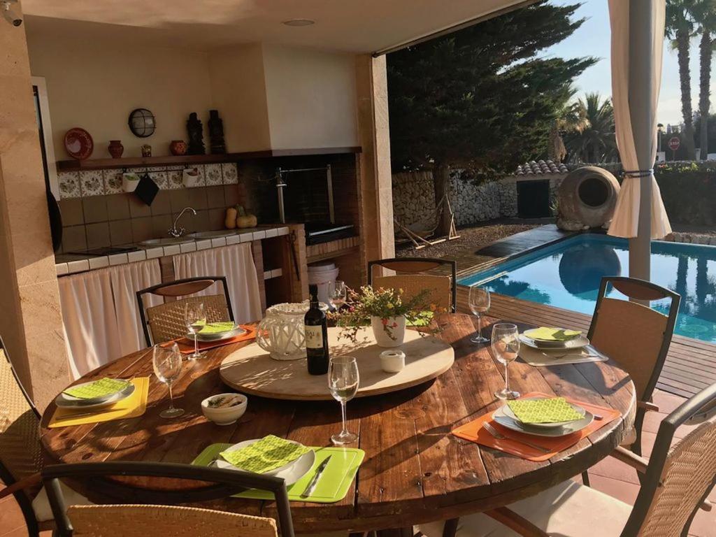 Villa Victoria Sa Caleta Kültér fotó